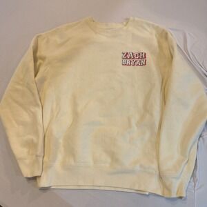 Zach Bryan American Heartbreak‎ Crewneck Sweatshirt Graphic Print Medium |S1